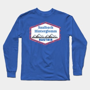 Saalbach Hinterglemm,  Austria Long Sleeve T-Shirt